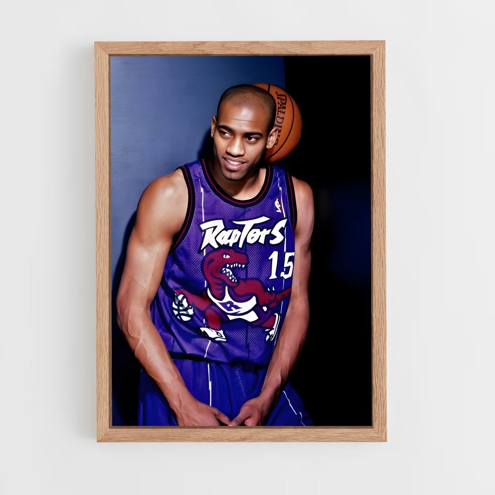 Poster Vince de carter – affiche Basketball (vue 4)